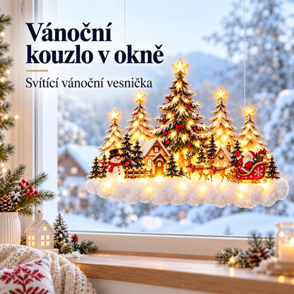 Vánoční světelná dekorace – kouzelná sváteční výzdoba pro váš domov