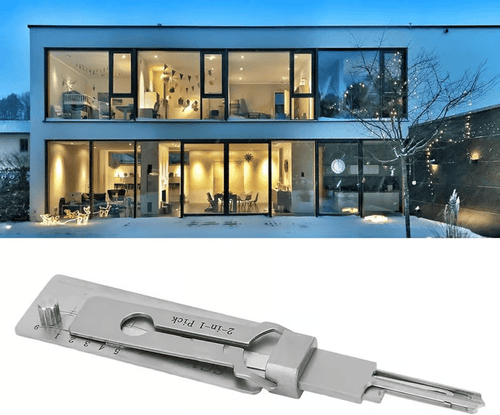 🔥 HOT SALE 49% OFF ⚒️ SS001 Pro Stainless Steel Universal Locksmith Training Tool – Compatible with All Lock Types