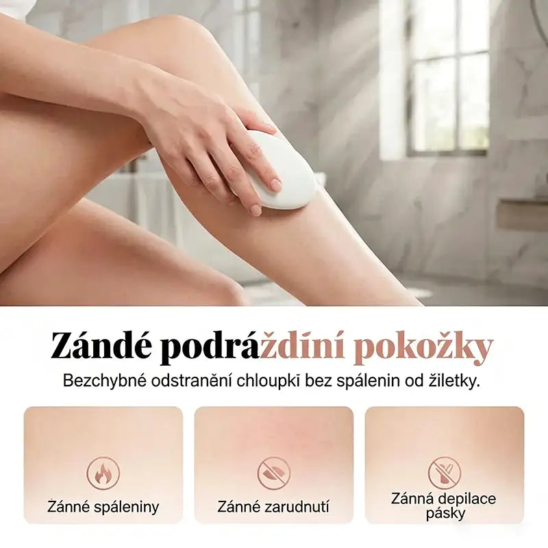 Bezbolestný krystalový odstraňovač chloupků