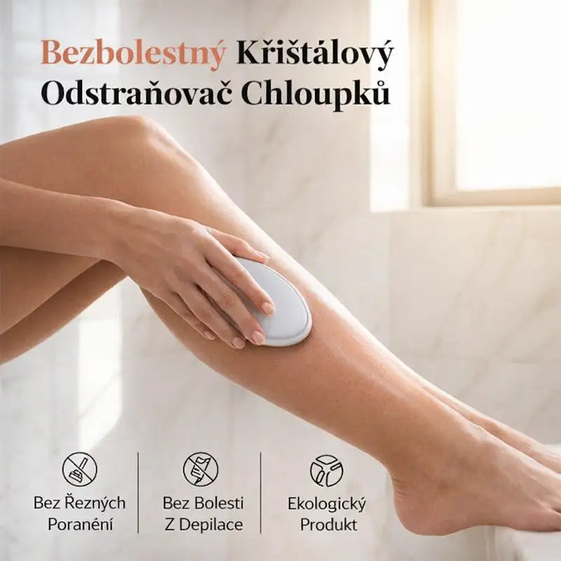 Bezbolestný krystalový odstraňovač chloupků