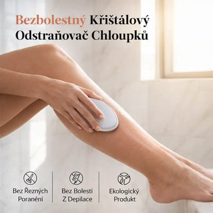 Bezbolestný krystalový odstraňovač chloupků
