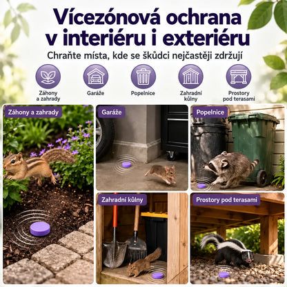Přírodní vonné odpuzující puky proti škůdcům – ochrana proti různým škůdcům pro dům, garáž i venkovní prostory
