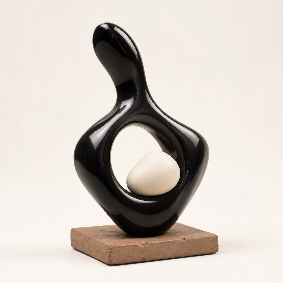 Ink Drift Desktop Sculpture