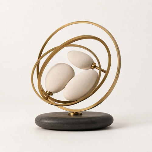 Orbit Seed Desktop Sculpture